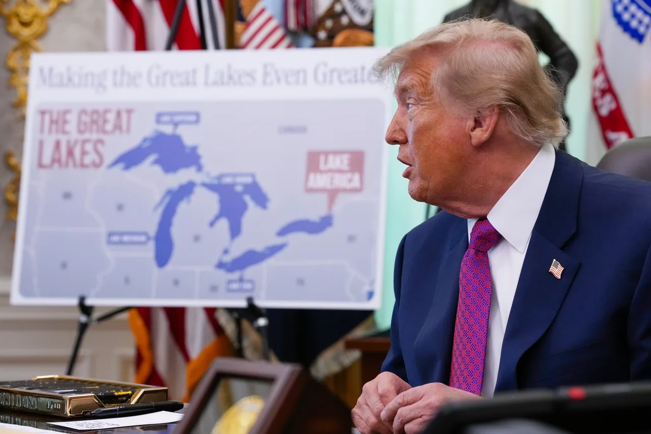 Trump puts ‘Lake America’ on the map
