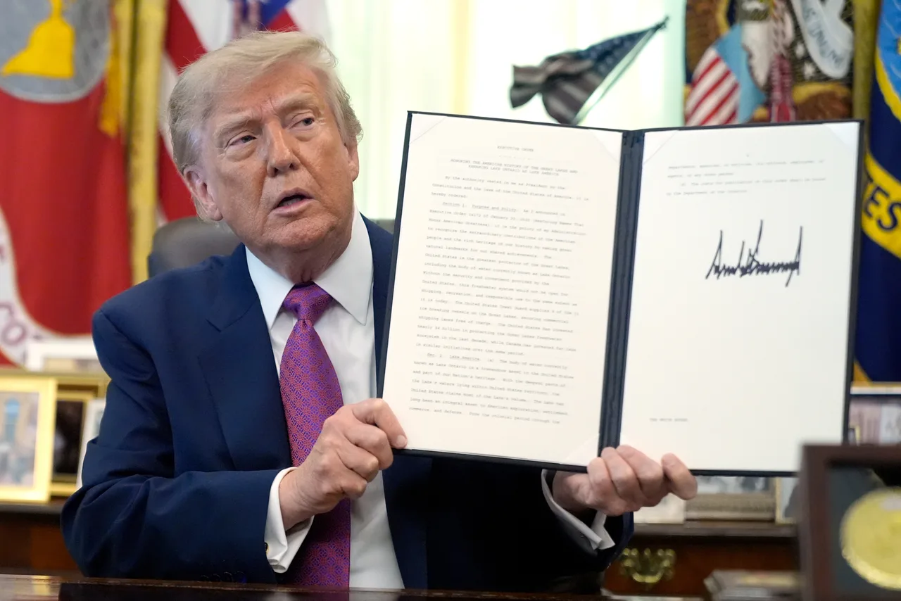 Trump shows off his latest geographical makeover
