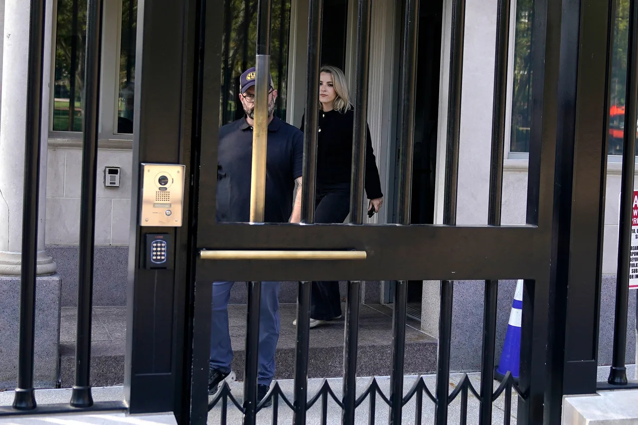 Reporter reaches the gate before being turned away