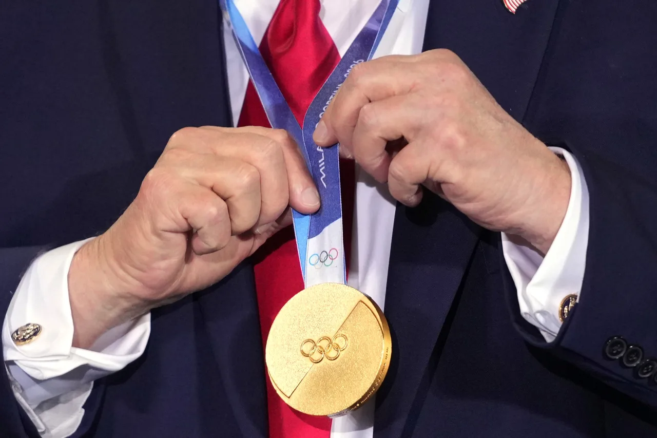 Olympic gold medal moment steals spotlight