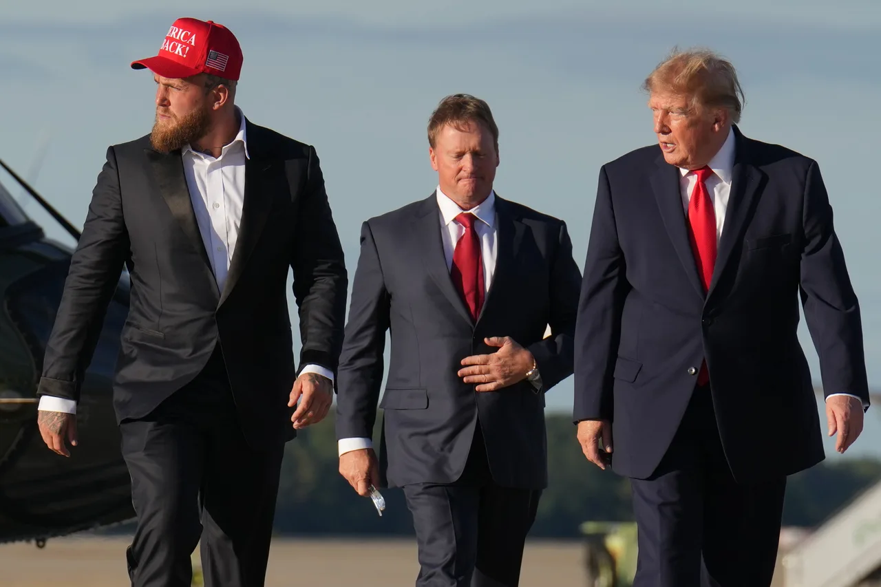 Jake Paul brings social media influence to Trump's campaign trail