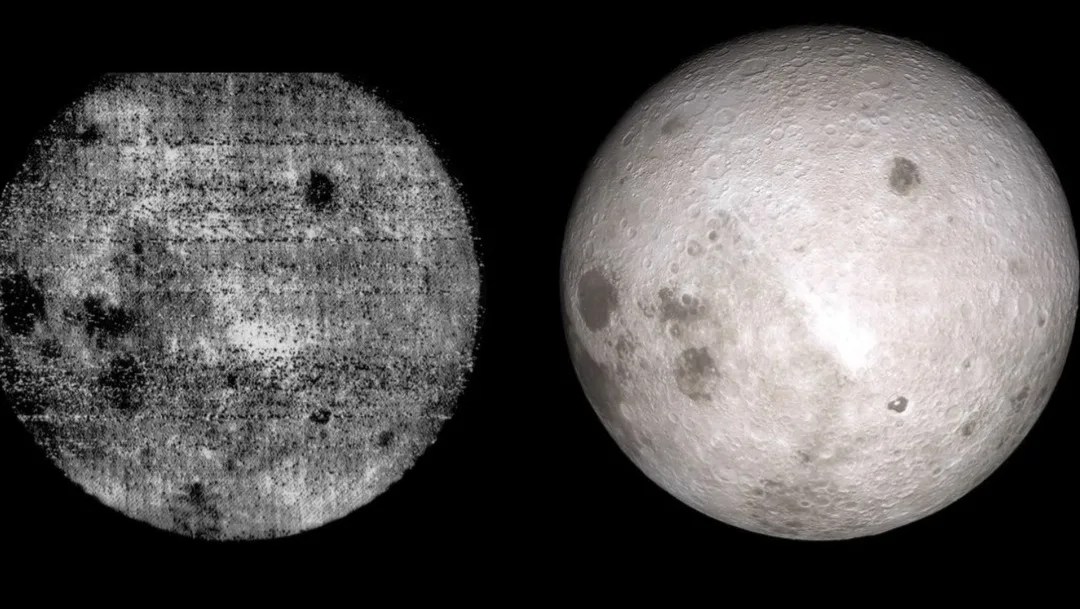 The Moon finally shows its hidden face