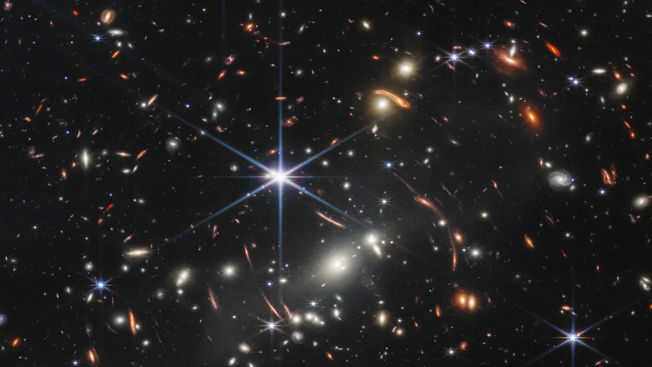 Where the light of galaxies gives way to nothingness