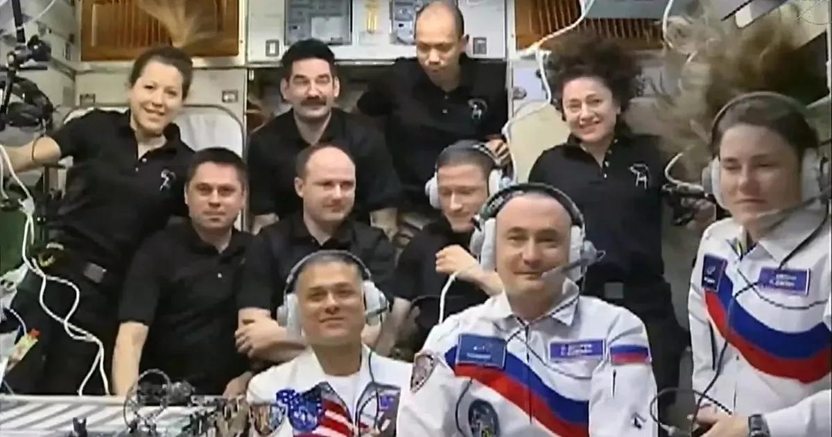 The ISS offers plenty of living space—as much as a 6-bedroom house