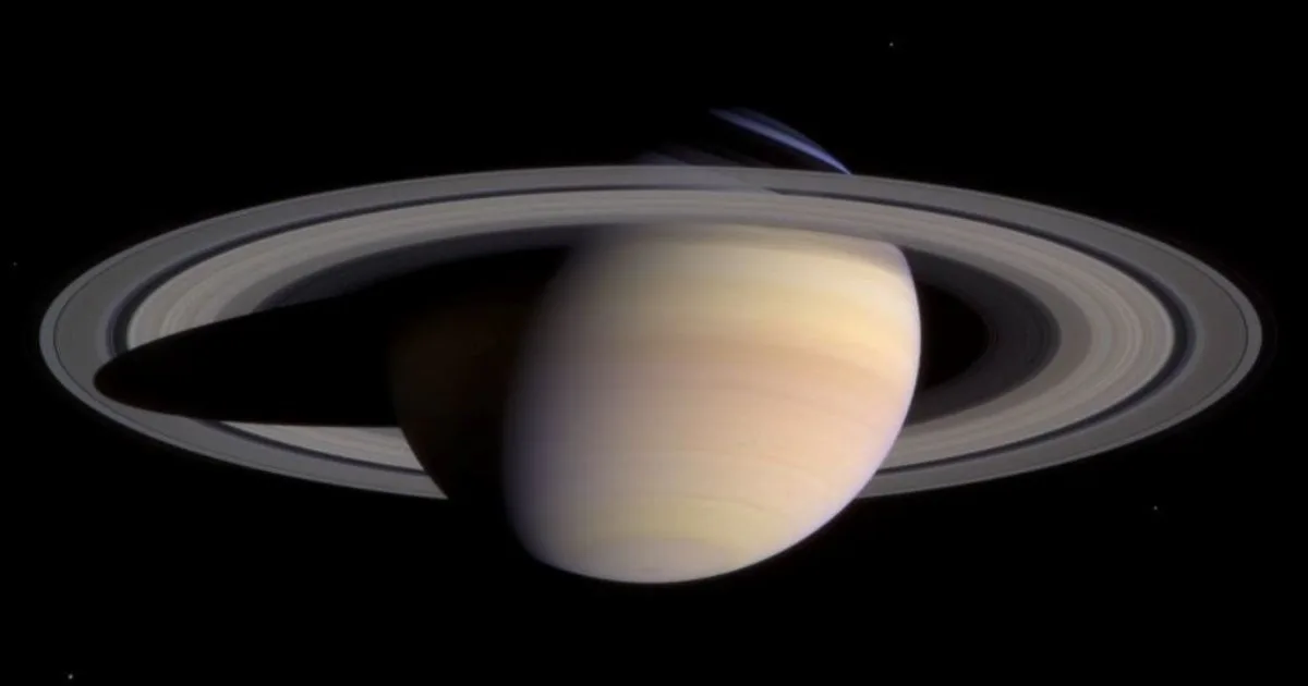 Drop Saturn into a lake, and it would float