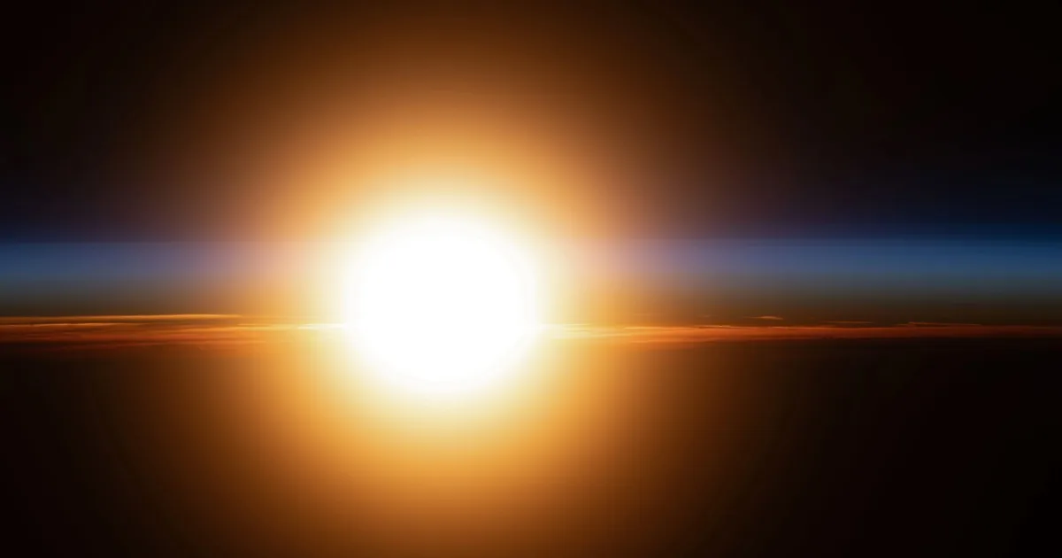 The International Space Station gets 16 sunrises a day