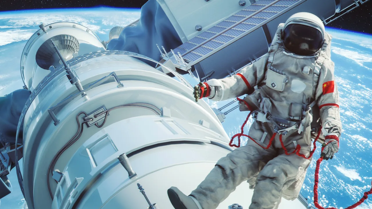 ‘Astronauts float because there's no gravity’