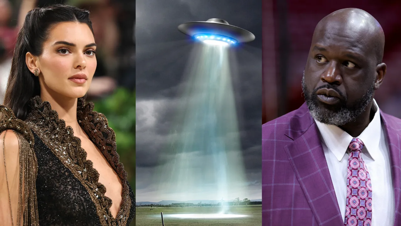 From Kendall Jenner to Shaquille O'Neal, six famous people who claimed they saw UFOs