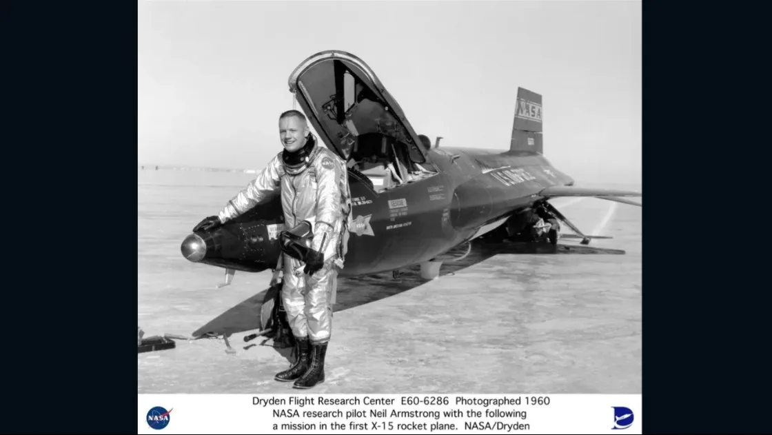 Neil Armstrong cheated death a year before launch