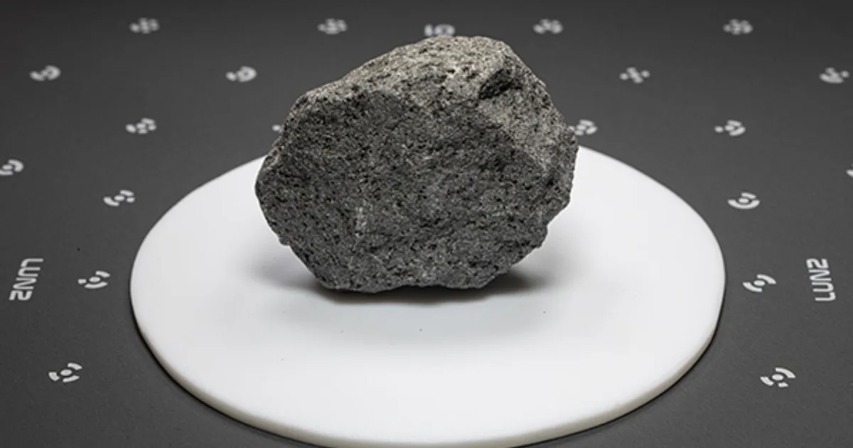 High-K Ilmenite Basalt Lunar Sample 10017 (Apollo 11)