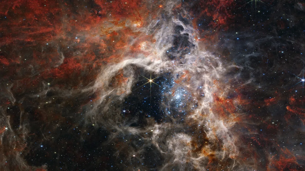 A giant star in a faraway galaxy