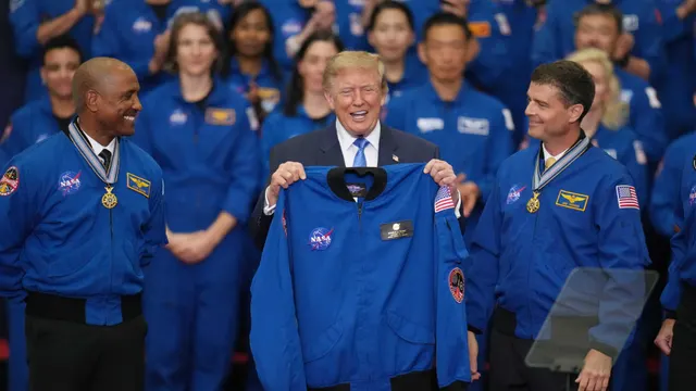 Artemis II astronauts receive America's highest space honor from President Trump