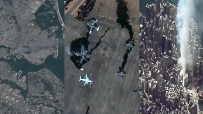 The impact of wars and conflicts seen from space