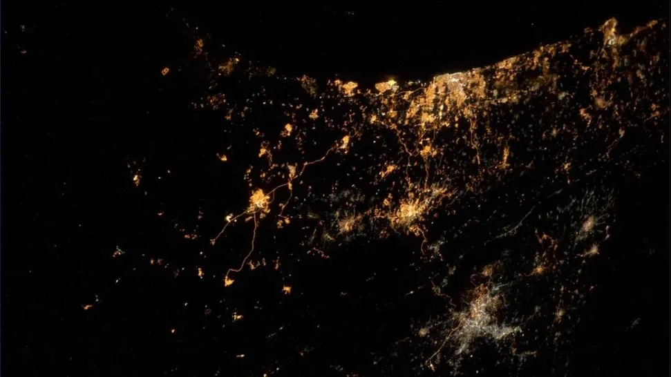 Israel and Gaza from space (2014)