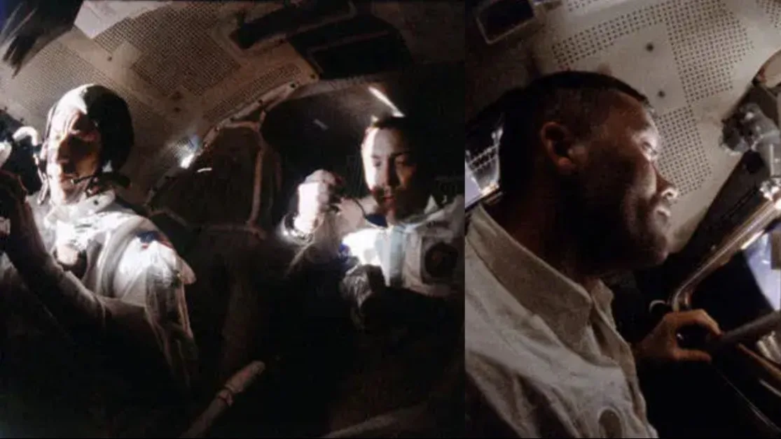 The lunar module became their lifeboat