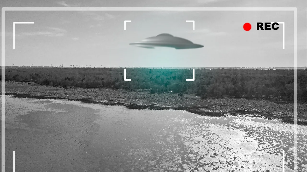 So why did people say they’ve seen ‘UFOs’ near the base?