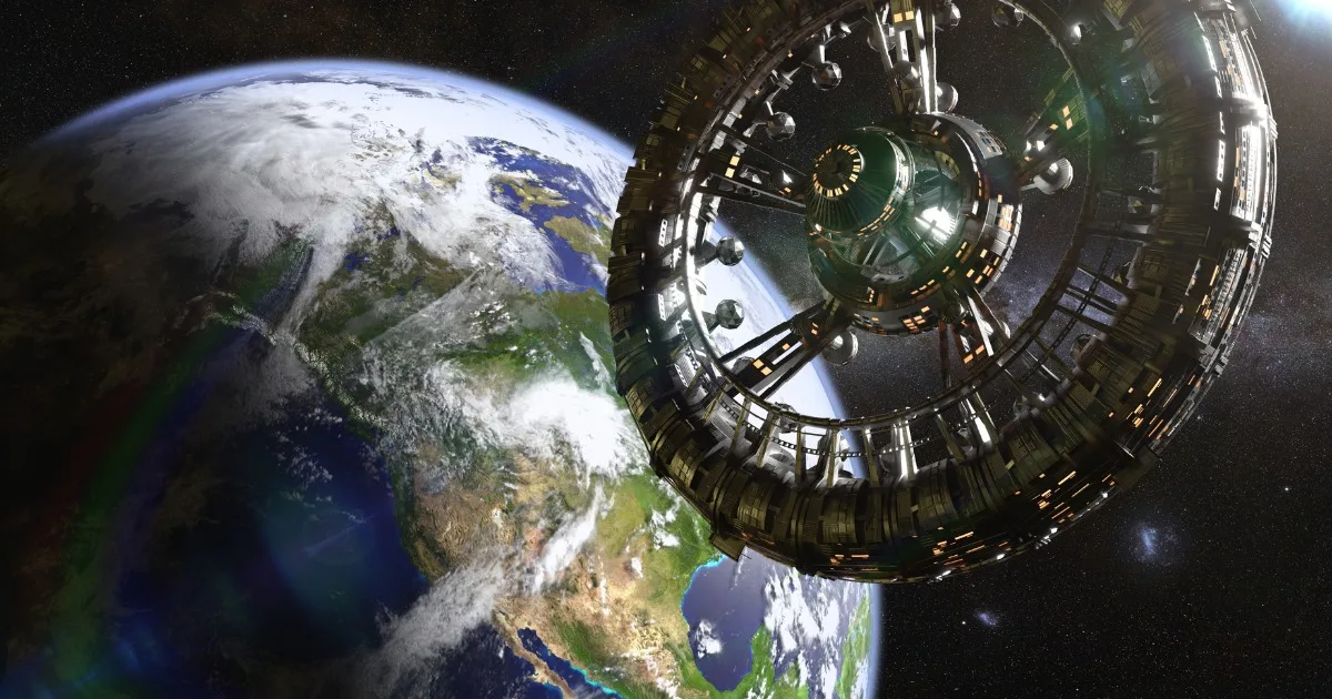 Artificial gravity space stations can make deep space travel easier
