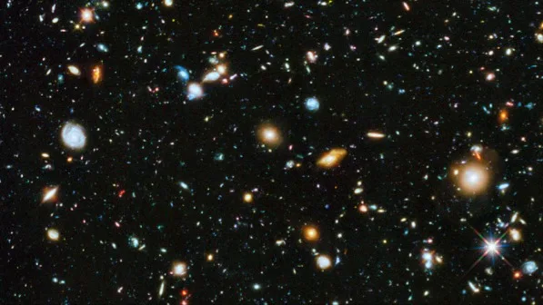 Space isn't truly empty even when no matter is present