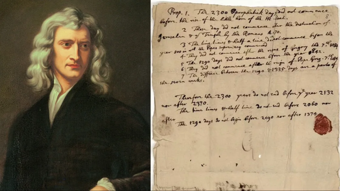 Isaac Newton's doomsday prediction