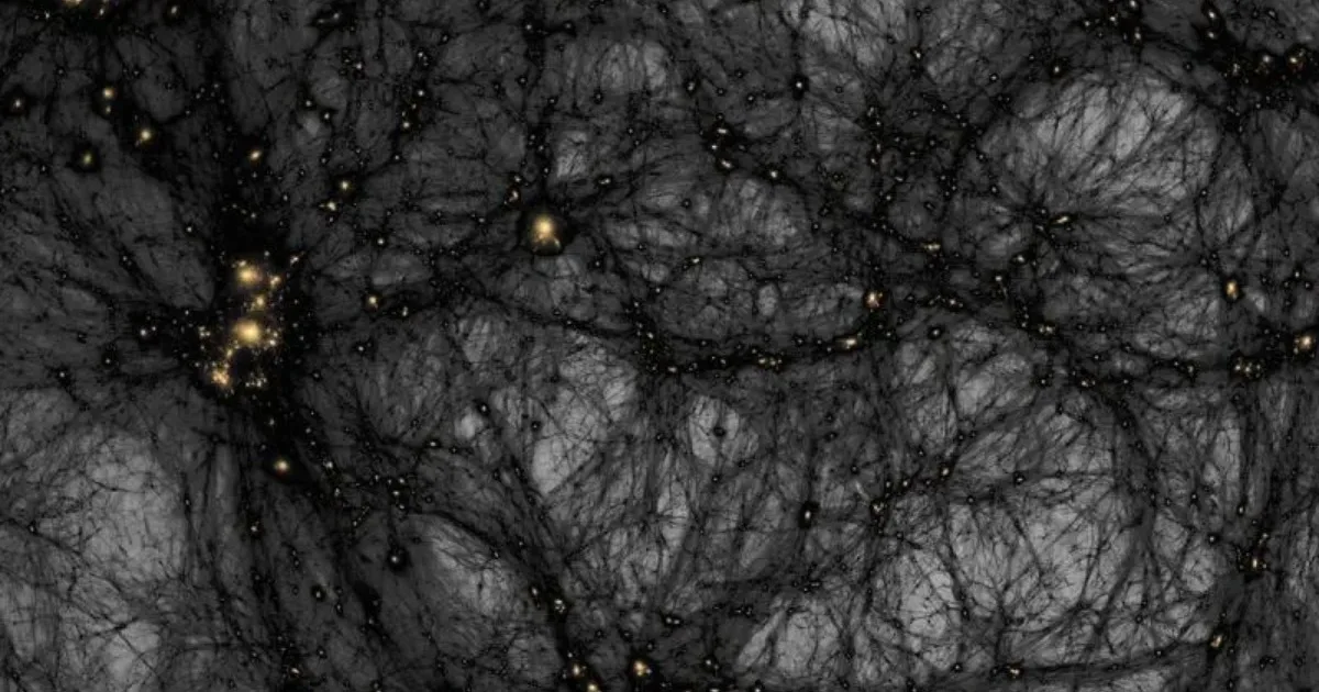 Mapping unseen cosmic mass reveals web-like universe structure