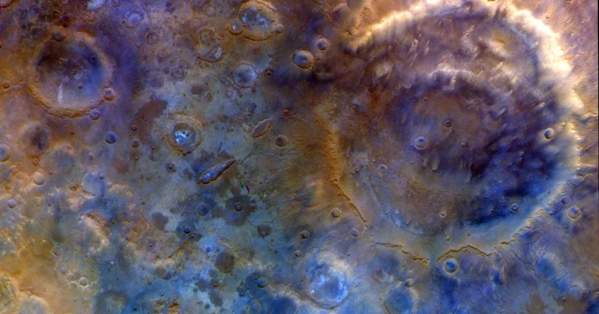 Huygens Crater in Mars captured in stunning detail by NASA’s Psyche mission