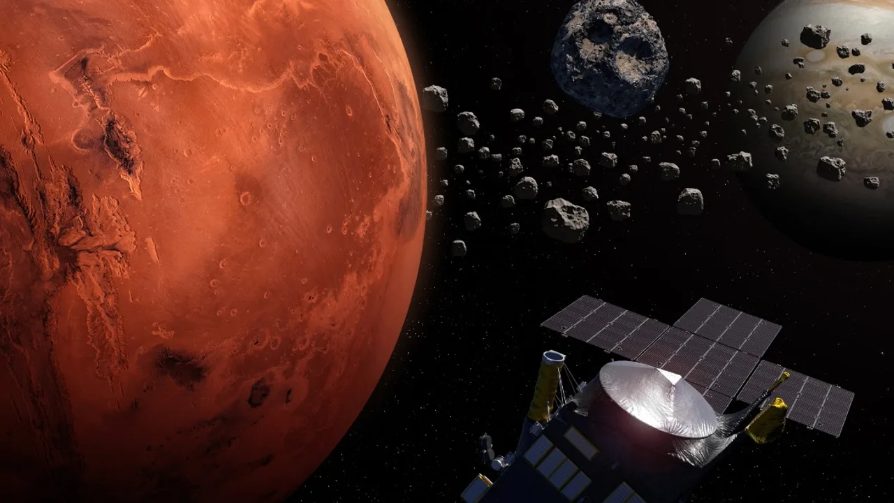 Mars revealed like never before by NASA's Psyche spacecraft in breathtaking new images