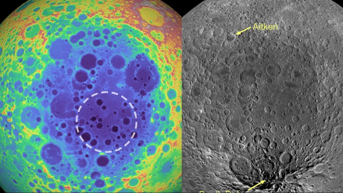 A mystery on the far side of the Moon