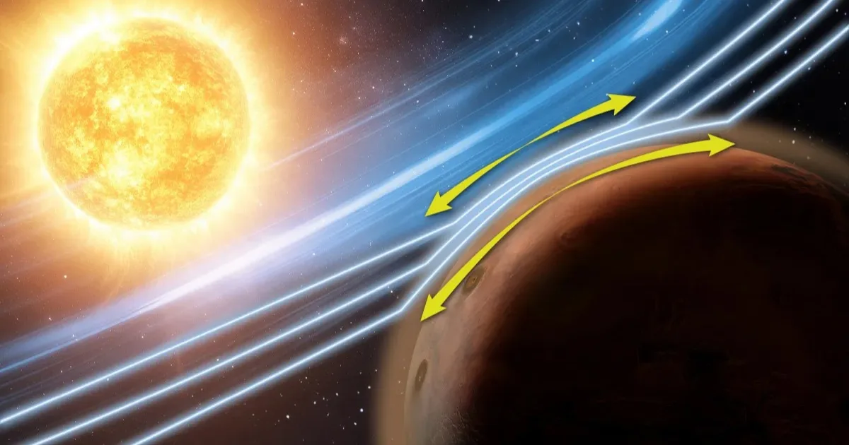MAVEN revealed first evidence of Zwan-Wolf effect on Mars