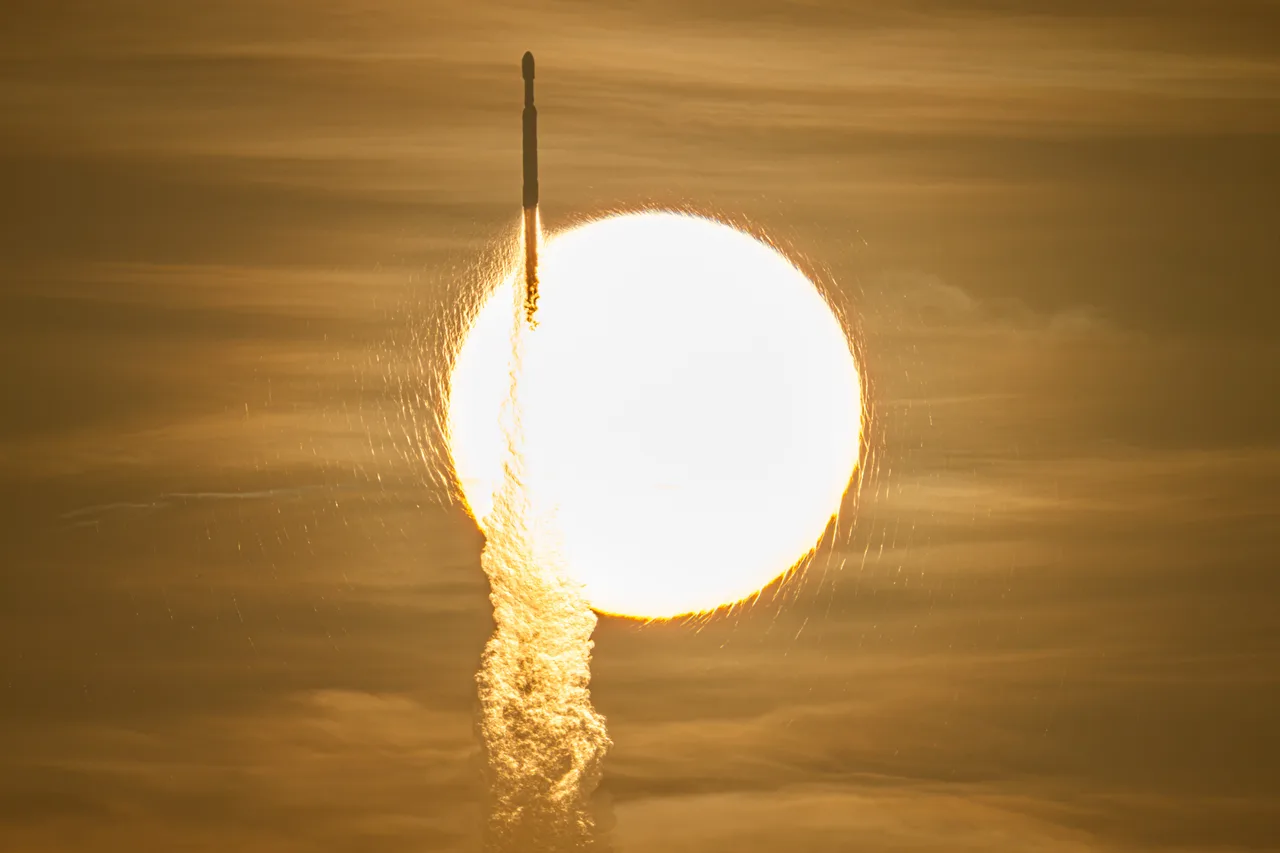Roman transiting the Sun after launch