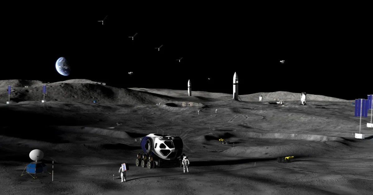 A lunar colony makes sense if humans plan to stay