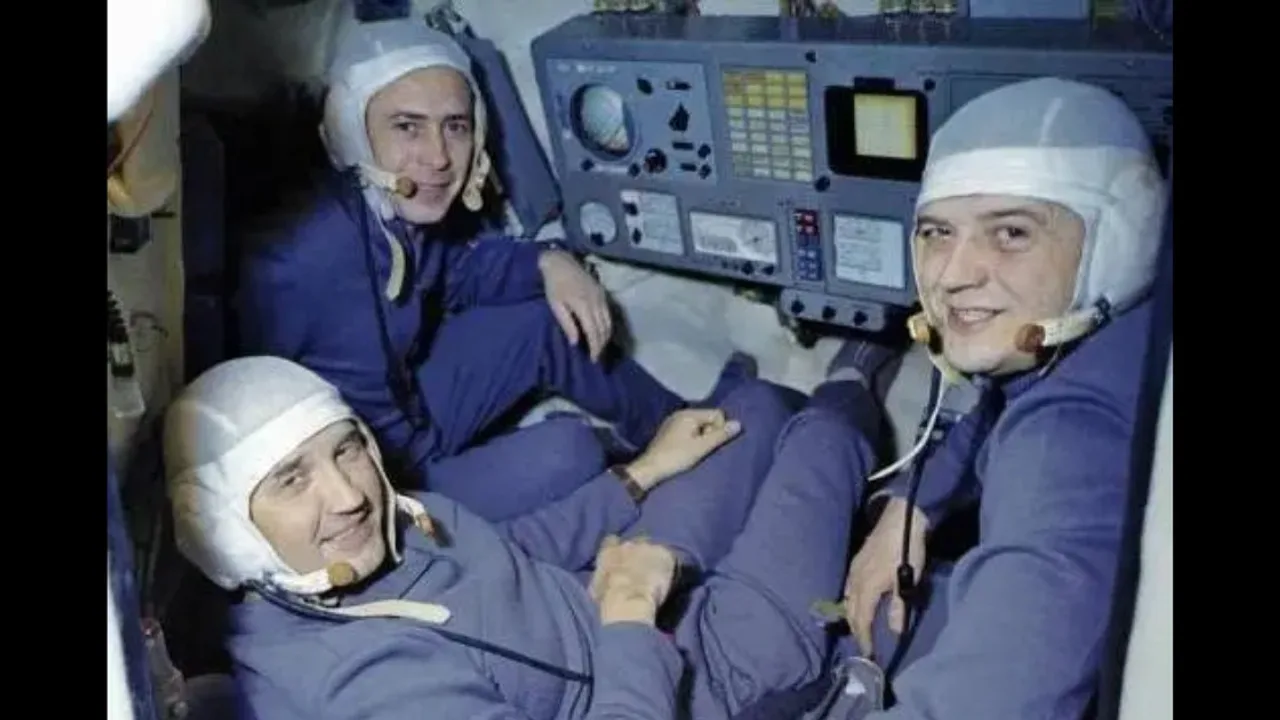 Rare images of the Soyuz 11 mission that cost its crew their lives
