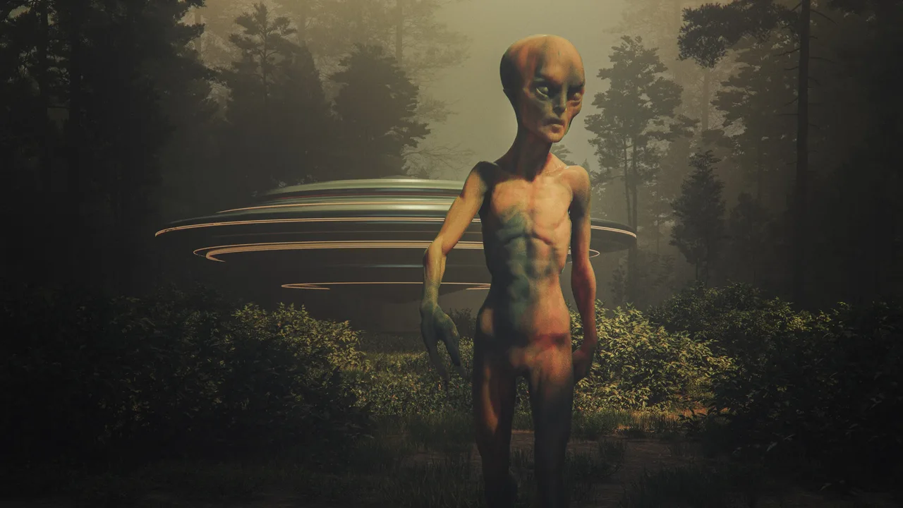 "Oh yes…I do believe aliens are real. Definitely.”
