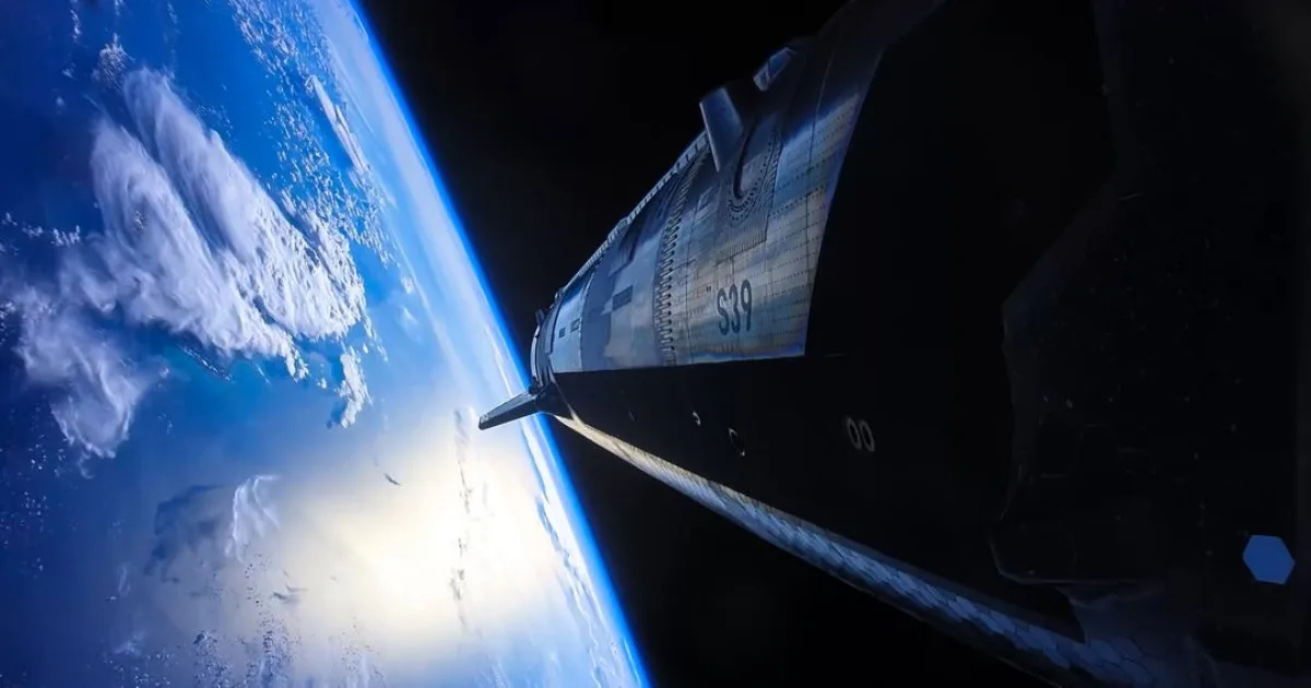 Starship V3 reached space despite an engine failure