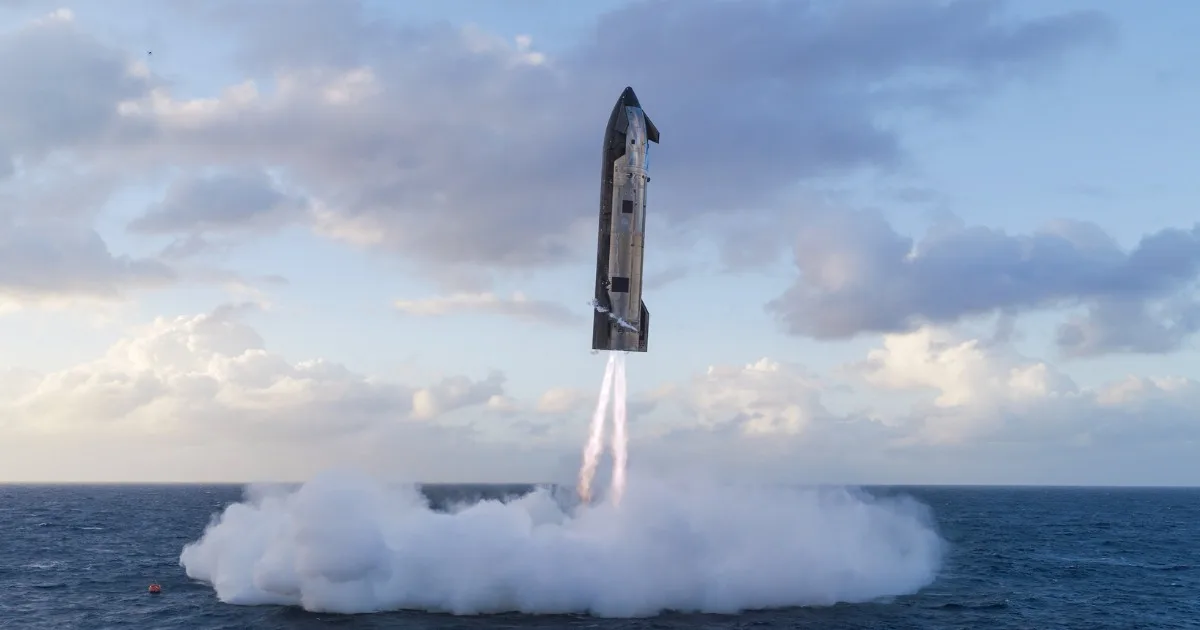 Starship V3's maiden flight sees 'epic', fiery conclusion
