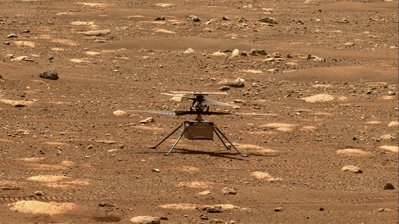 Could it just be the Ingenuity helicopter instead?