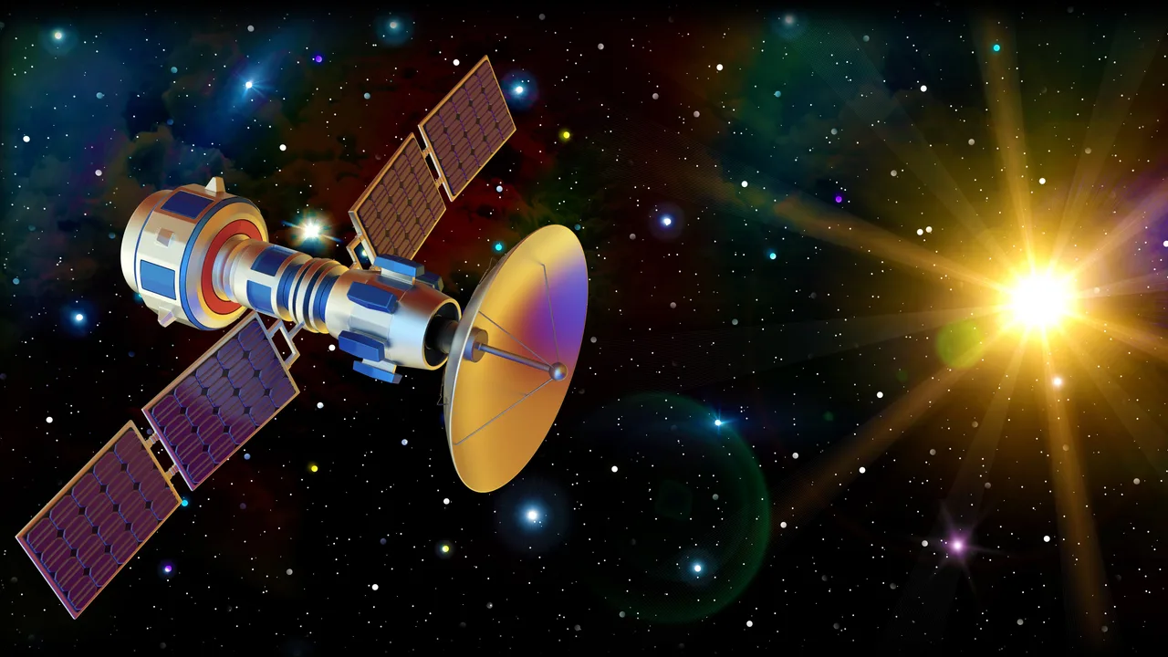 3D model of an artificial satellite in space. (Representative Cover Image Source: Yurkoman/Getty Images)