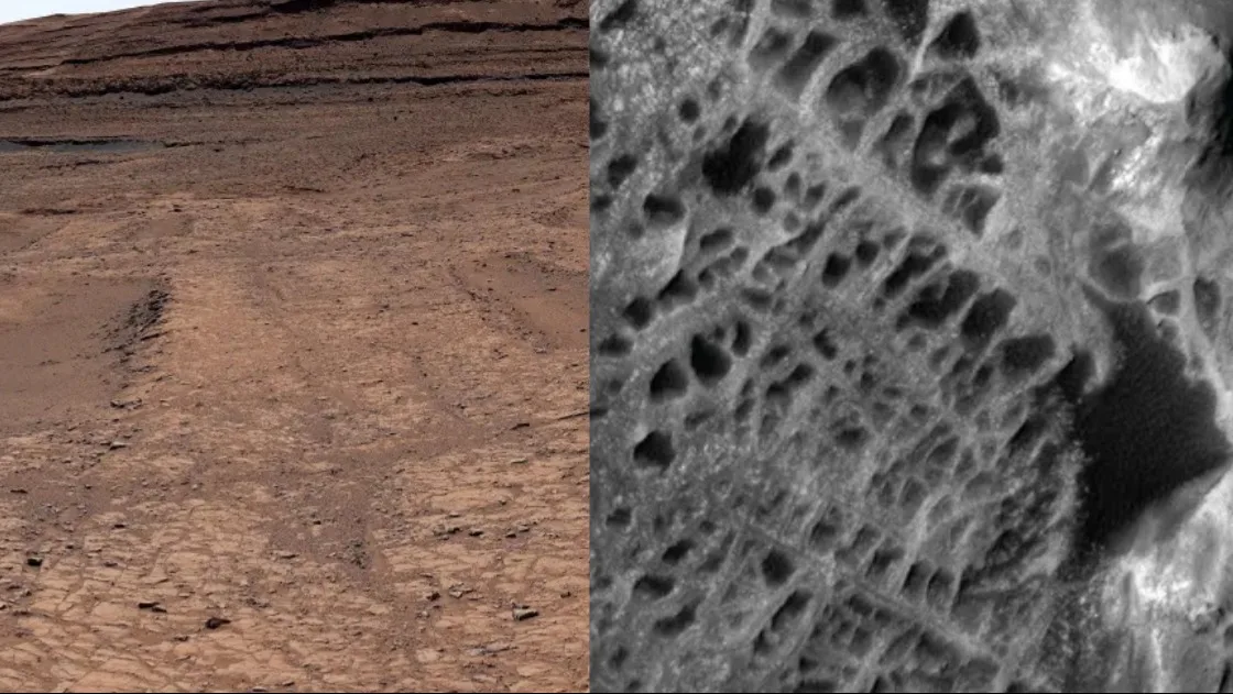 The strange "spiderwebs" of Mars