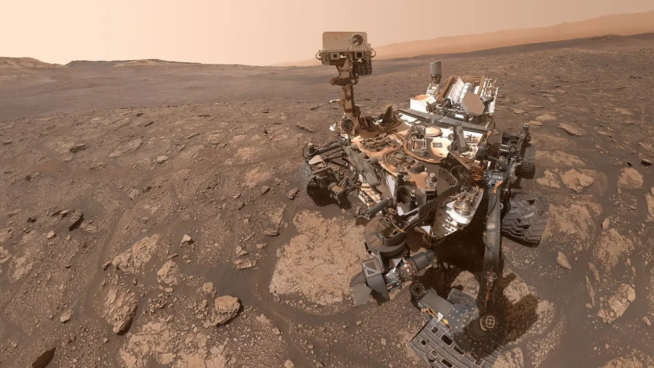 What makes this patch of Mars so unique?