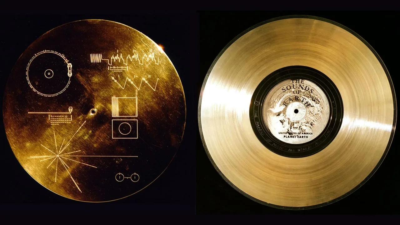 The music and languages on the Golden Records