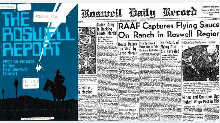 A discovery that sparked UFO theories