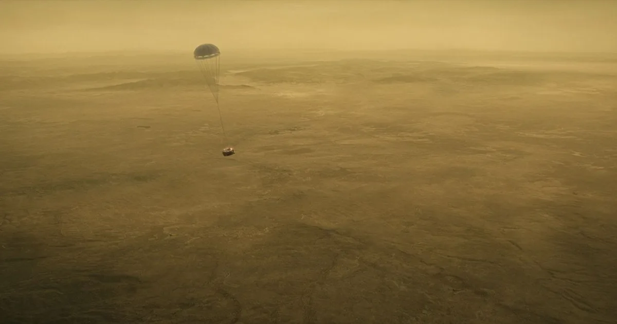 Titan's dense atmosphere is unlike that of any other solar system moon