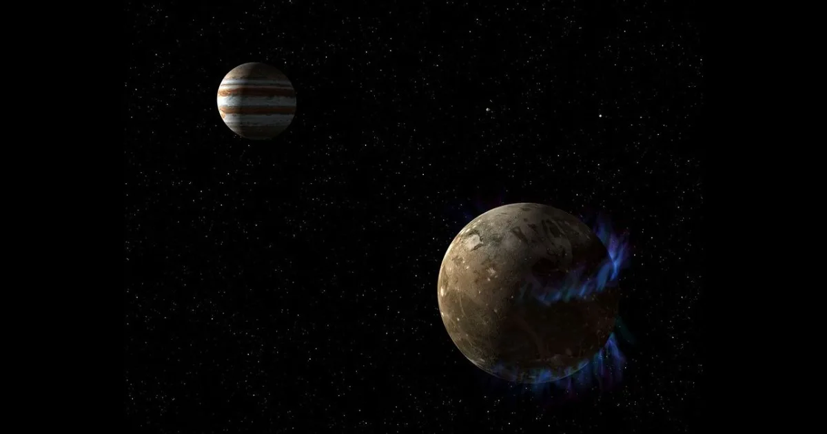 Ganymede may hide more water than Earth beneath its surface