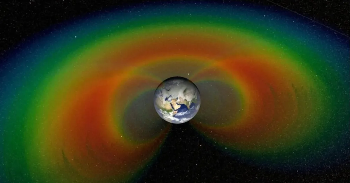 Harmful belts of radiation surround Earth
