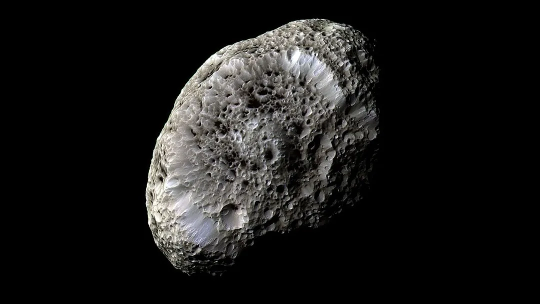 Hyperion (Saturn): a moon that tumbles instead of spins
