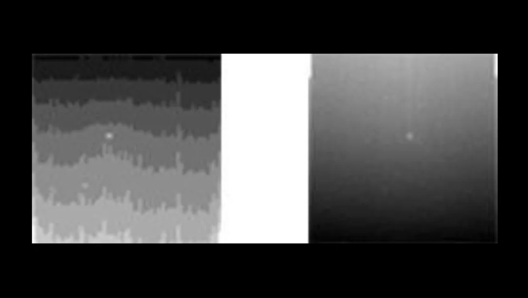 Two tiny pictures of a faint Sun