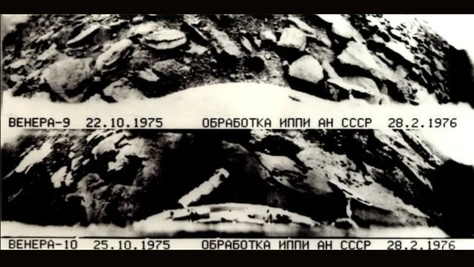 Venera 9 sent back the first-ever picture from another planet