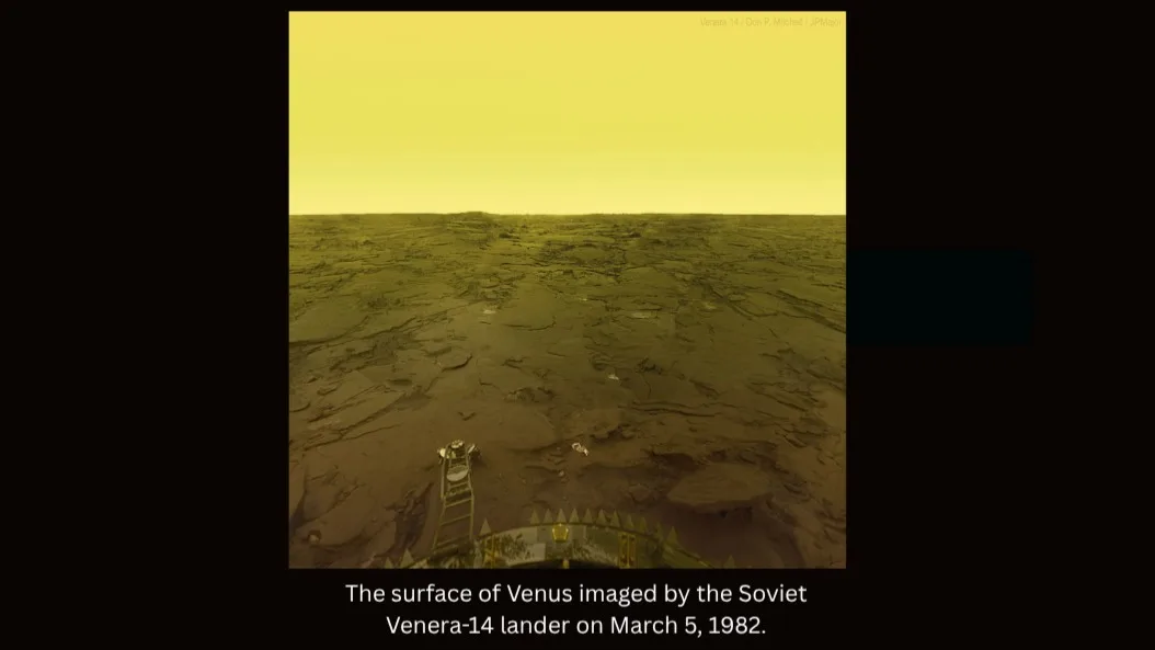 Venera 14 gave scientists one final look before the cameras went dark