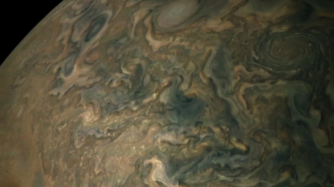 But Jupiter really does have cyclones