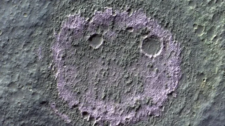 A giant “smiley face”