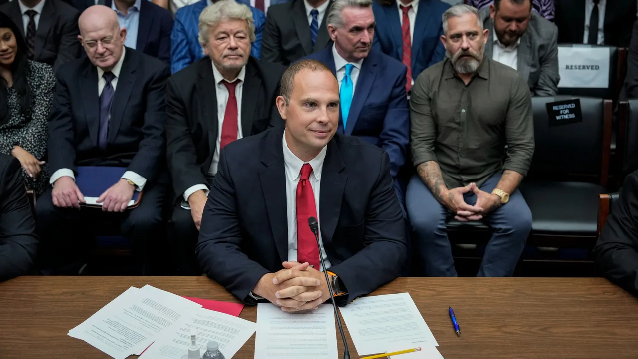 A former intelligence officer testified under oath